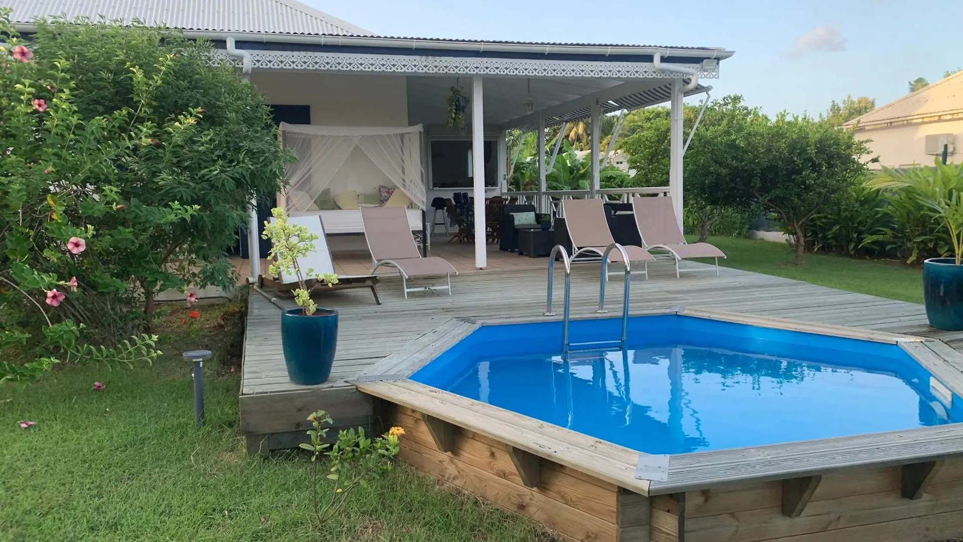Villa Eli -6Pers- Piscine 프티-부르 과달루프
